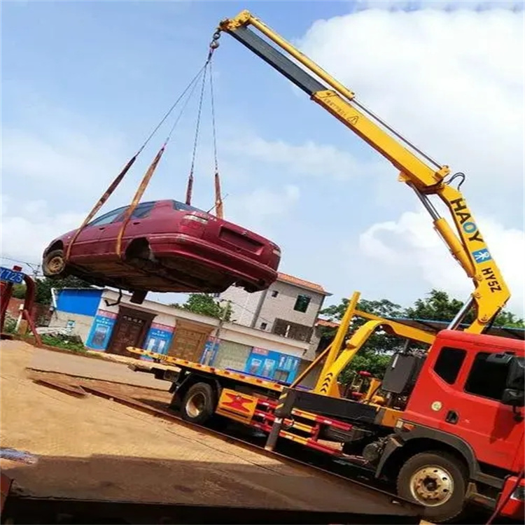 从化吊车救援小汽车怎么吊